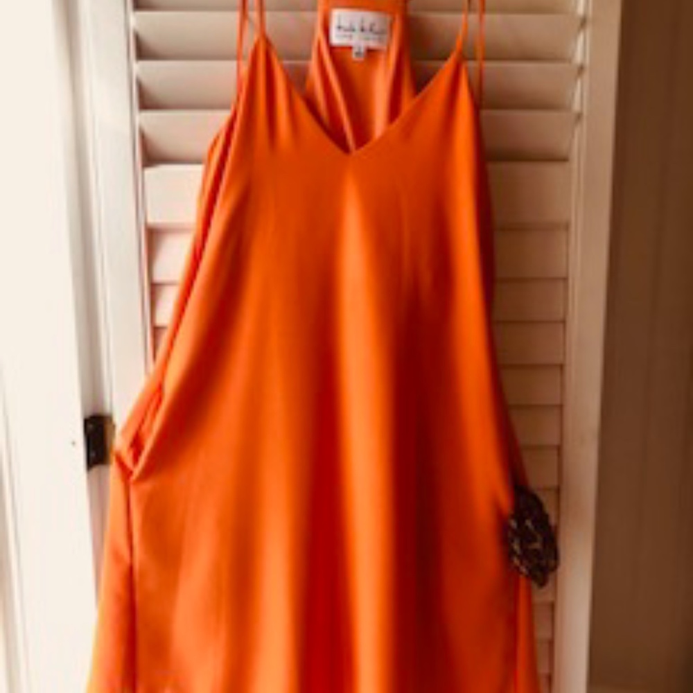 Swing dress with pockets